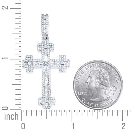 925 Sterling Silver Cz Pendant
