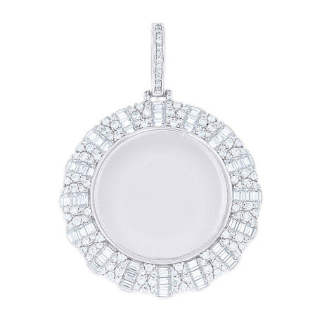 925 Sterling Silver Cz Pendant