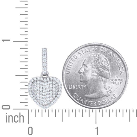 925 Sterling Silver Cz Pendant