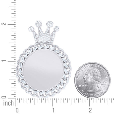 925 Sterling Silver Cz Pendant
