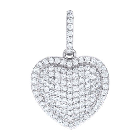 925 Sterling Silver Cz Pendant