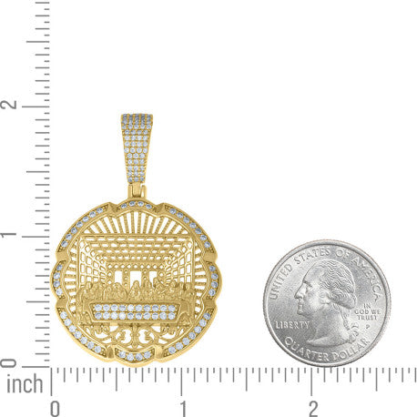 925 Sterling Silver Cz Pendant