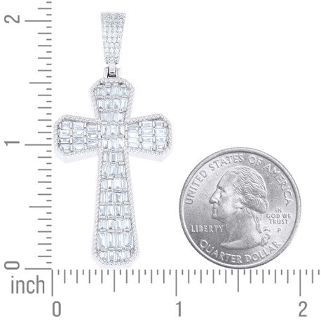 925 Sterling Silver Cz Pendant