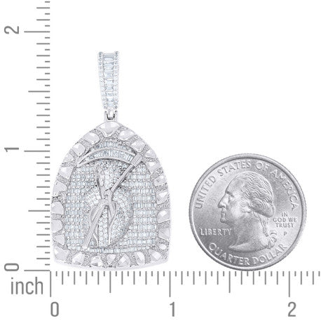 925 Sterling Silver Cz Pendant