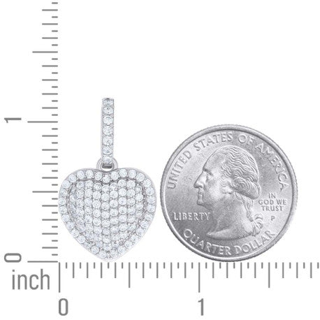 925 Sterling Silver Cz Pendant