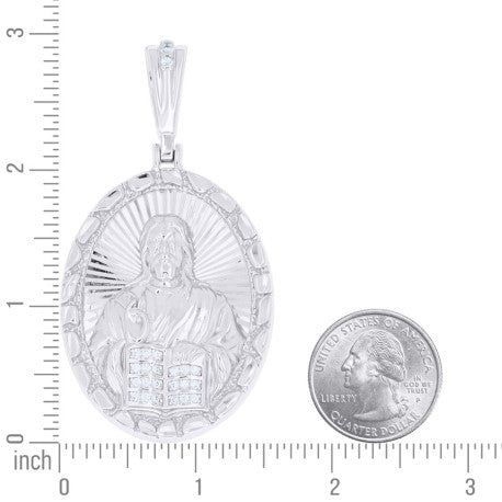 925 Sterling Silver Cz Pendant