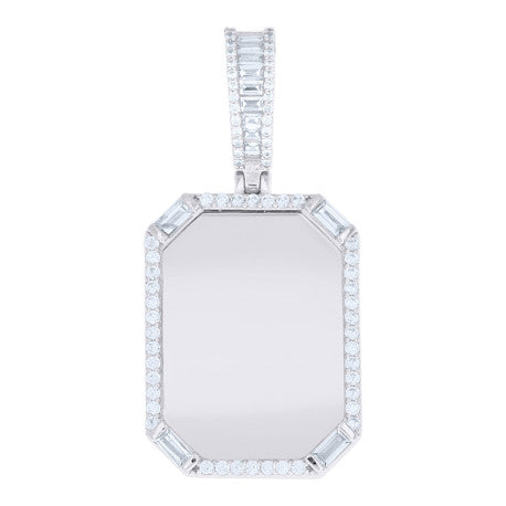 925 Sterling Silver Cz Pendant