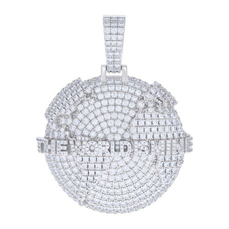925 Sterling Silver Cz Pendant