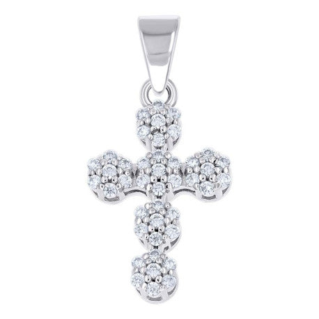 925 Sterling Silver Cz Pendant