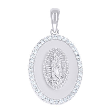 925 Sterling Silver Cz Pendant