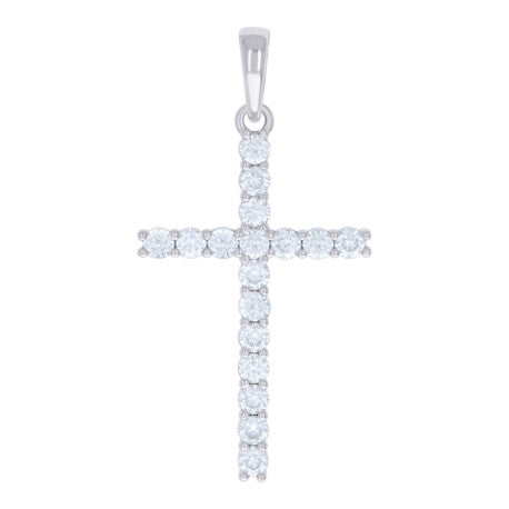 925 Sterling Silver Cz Pendant