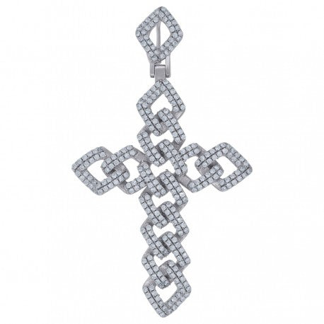 925 Sterling Silver Cz Pendant
