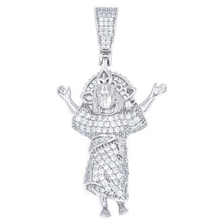 925 Sterling Silver Cz Pendant