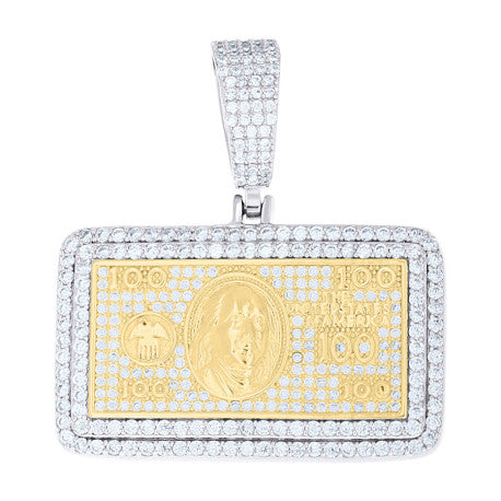 925 Sterling Silver Cz Pendant