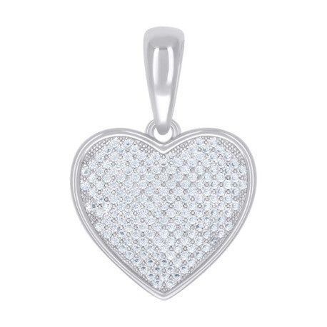 925 Sterling Silver Cz Pendant