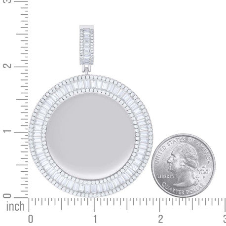 925 Sterling Silver Cz Pendant