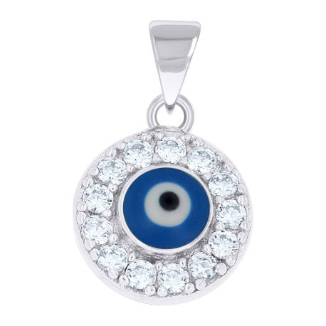 925 Sterling Silver Cz Pendant
