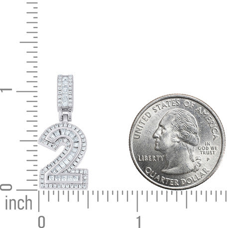 925 Sterling Silver Cz Pendant