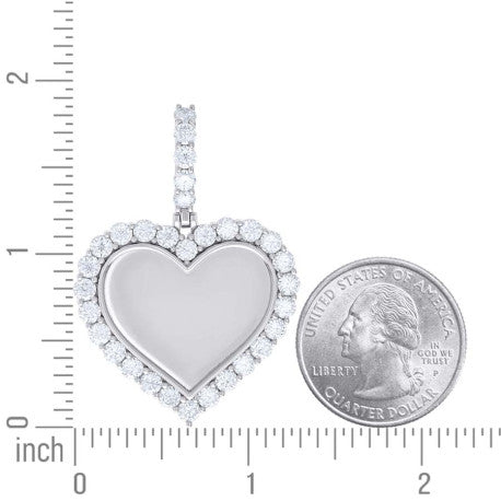 925 Sterling Silver Cz Pendant