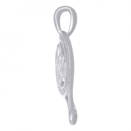 925 Sterling Silver Cz Pendant