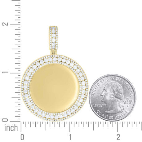 925 Sterling Silver Cz Pendant
