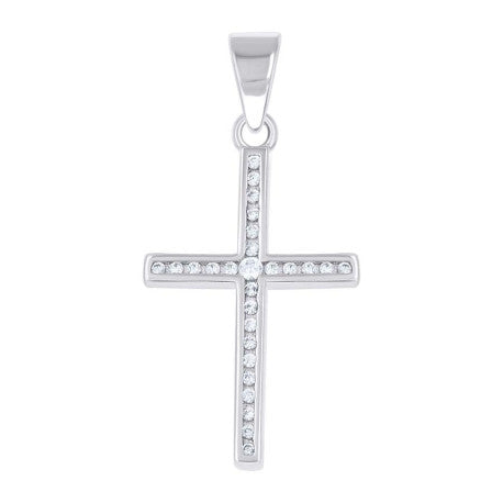925 Sterling Silver Cz Pendant