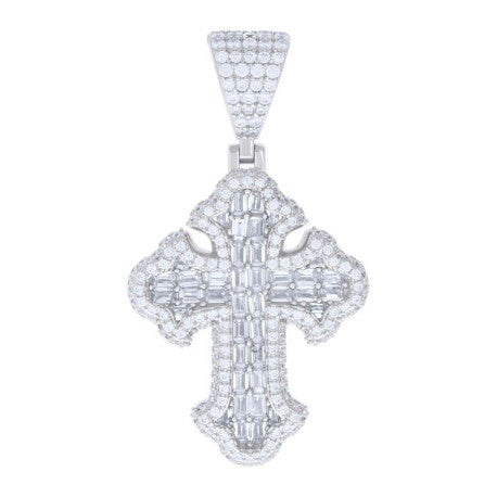 925 Sterling Silver Cz Pendant