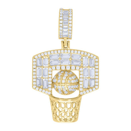 925 Sterling Silver Cz Pendant