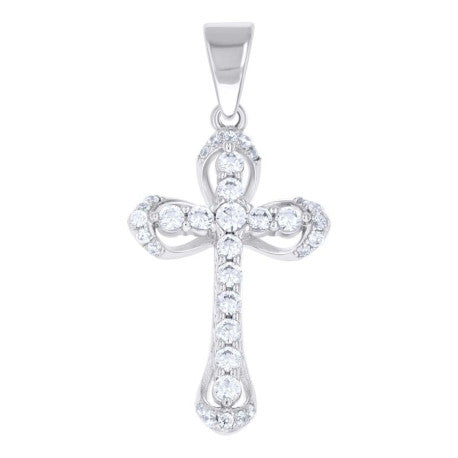 925 Sterling Silver Cz Pendant