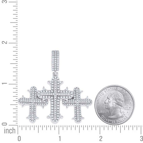 925 Sterling Silver Cz Pendant