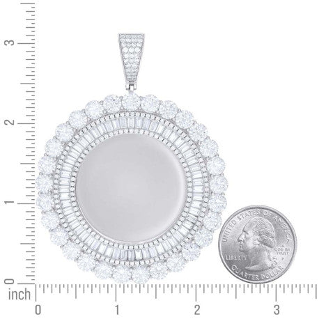 925 Sterling Silver Cz Pendant