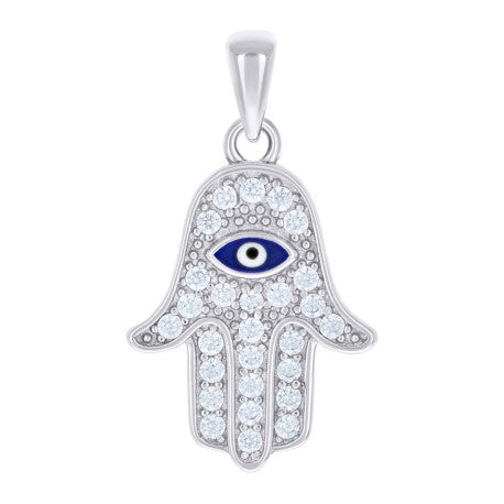 925 Sterling Silver Cz Pendant