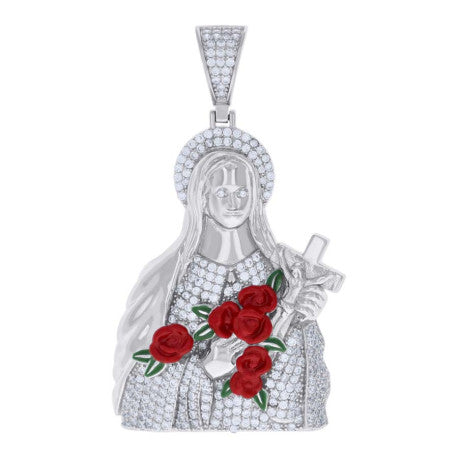 925 Sterling Silver Cz Pendant