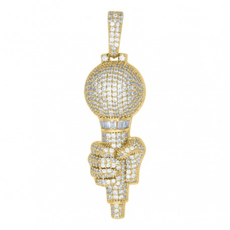 925 Sterling Silver Cz Pendant