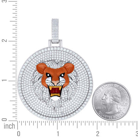 925 Sterling Silver Cz Pendant