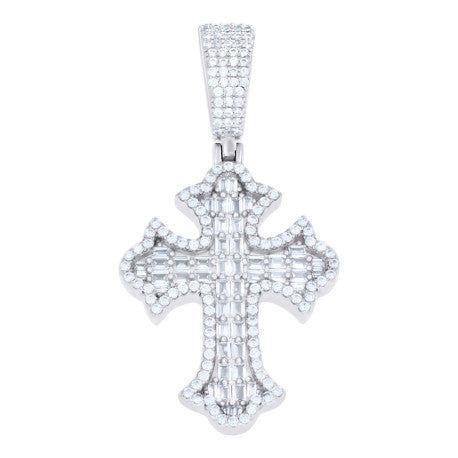 925 Sterling Silver Cz Pendant