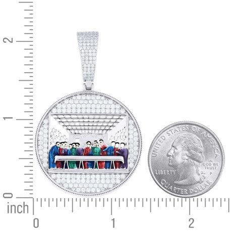 925 Sterling Silver Cz Pendant