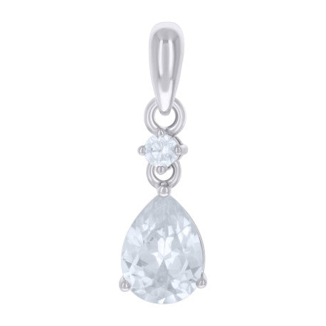 925 Sterling Silver Cz Pendant