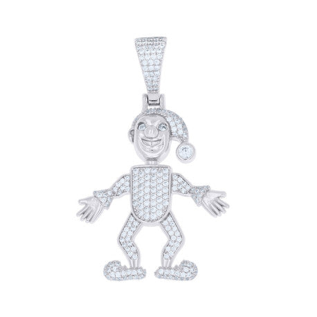 925 Sterling Silver Cz Pendant
