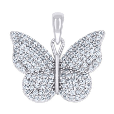 925 Sterling Silver Cz Pendant