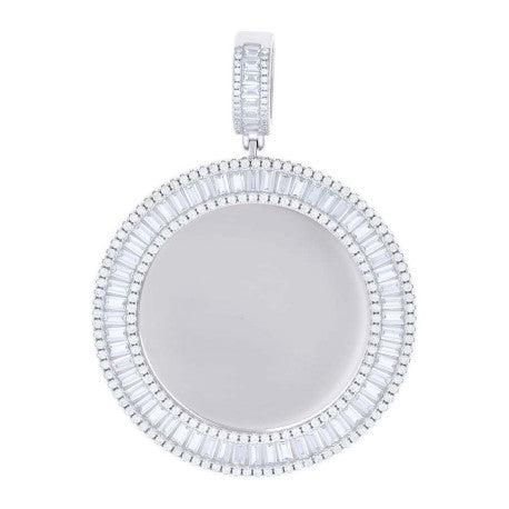 925 Sterling Silver Cz Pendant