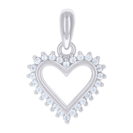 925 Sterling Silver Cz Pendant