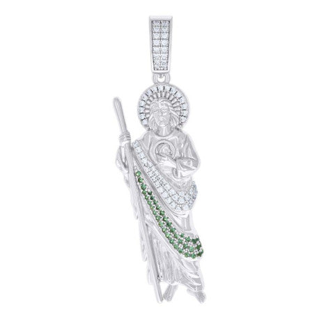 925 Sterling Silver Cz Pendant