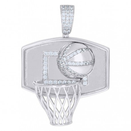925 Sterling Silver CZ Pendant