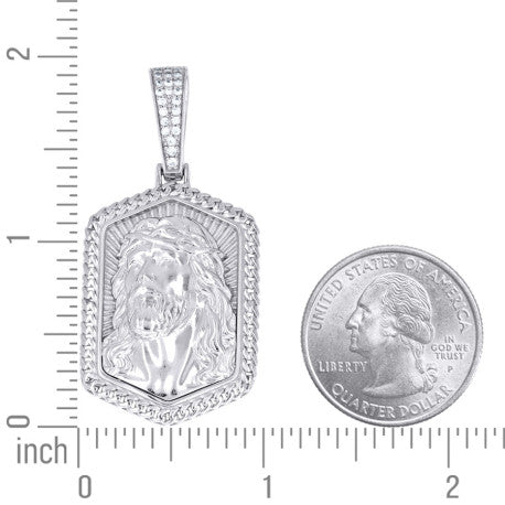 925 Sterling Silver Cz Pendant