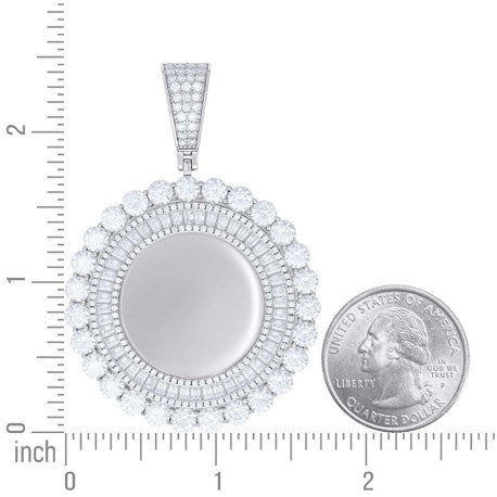 925 Sterling Silver Cz Pendant