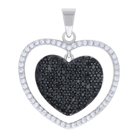 925 Sterling Silver Cz Pendant