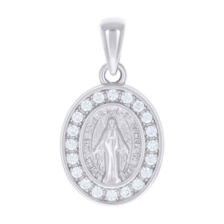 925 Sterling Silver Cz Pendant