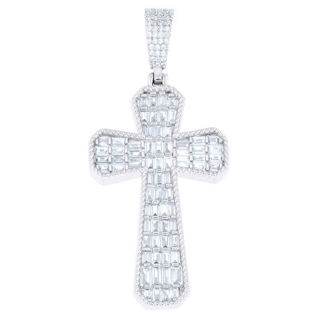 925 Sterling Silver Cz Pendant