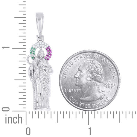 925 Sterling Silver Cz Pendant